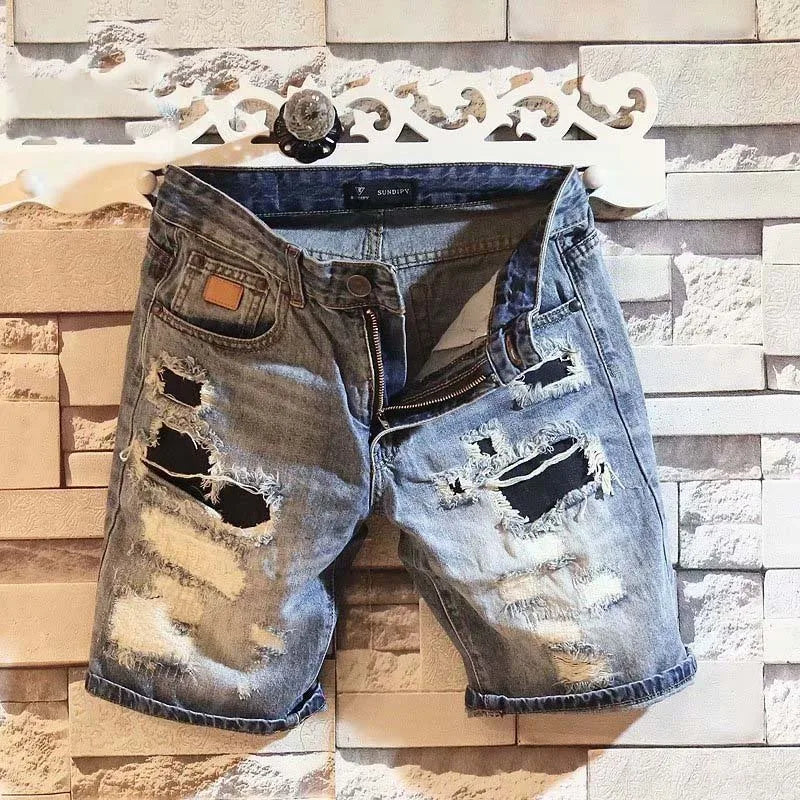 Drune | Urban Denim Shorts