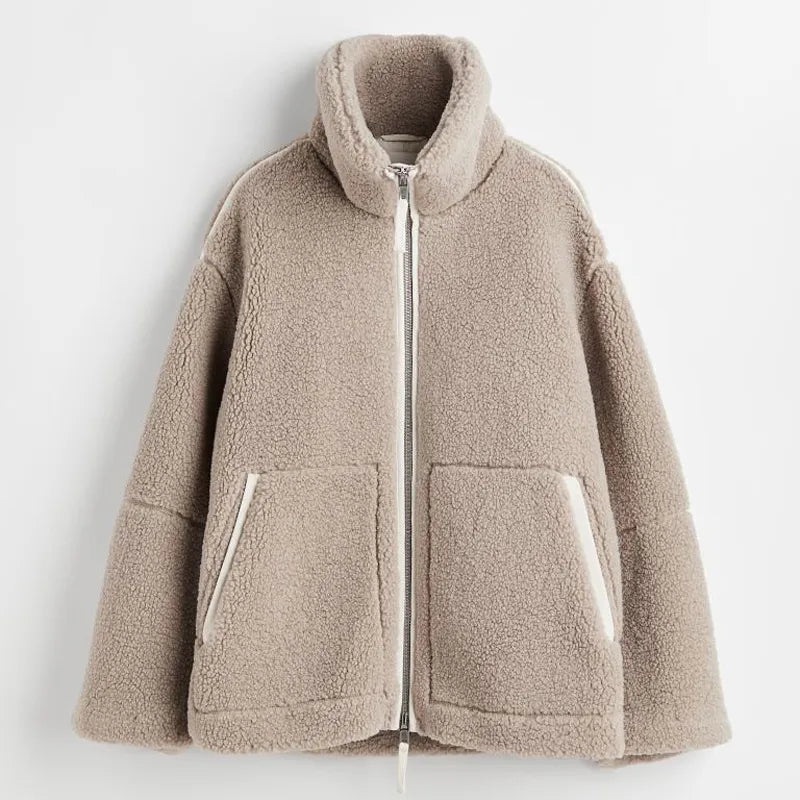 Drune | Warme Teddyjacke