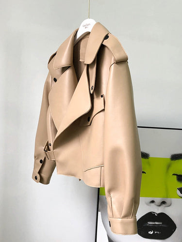 Drune | Trenchcoat aus Leder