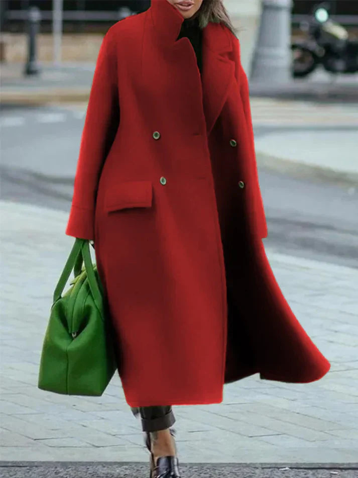 Drune | Lane &amp; Eleganter Damen Wollmantel