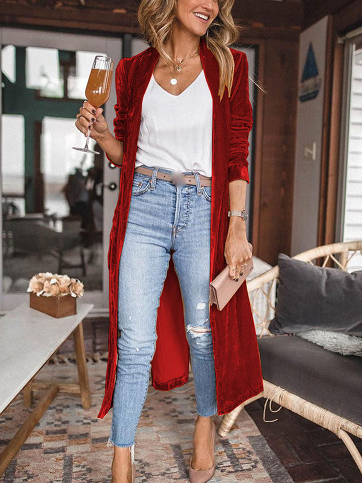 Drune | Uplifting My Way Kimono Jacke Aus Samt