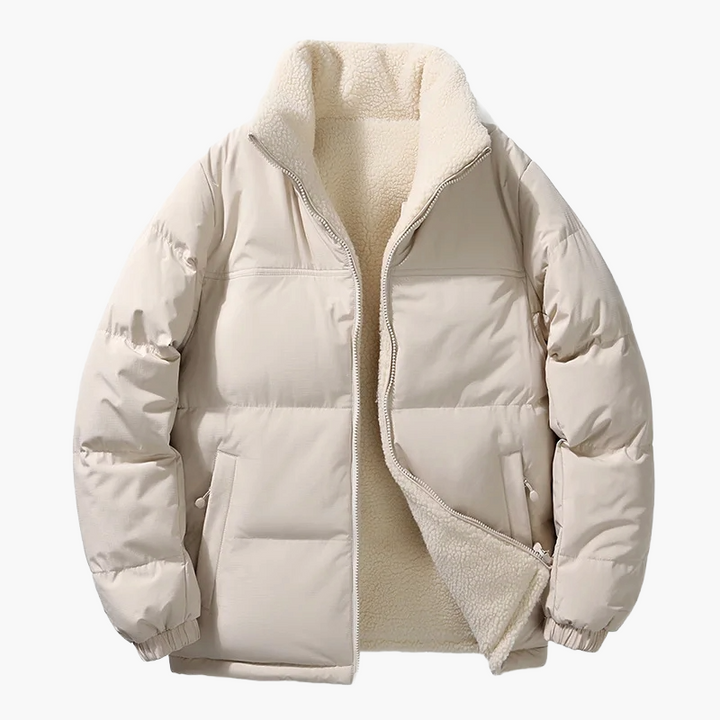 Drune | Winter Steppjacke mit Fleece-Innenfutter - Urban Freizeitjacke, Lockerer Schnitt, Warm, Ideal für Alltag & Outdoor