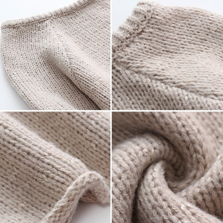 Drune | Gestrickter Pullover in Übergröße Winter/Herbst