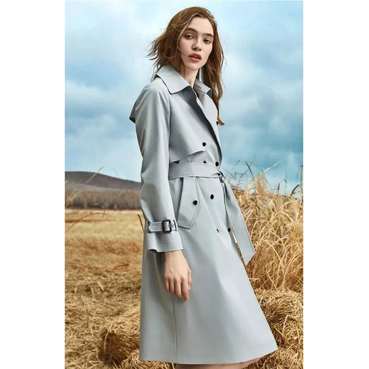 Drune | Winter-Trenchcoat mit Schnürung