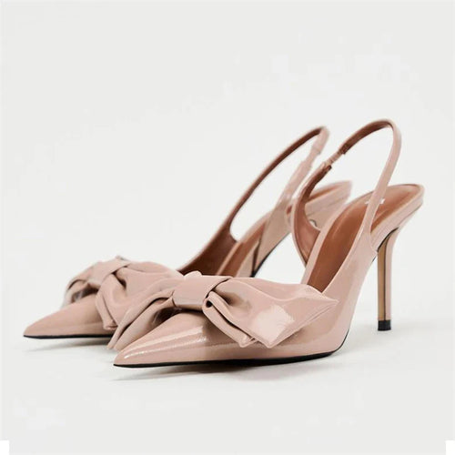 Drune | Elegante High Heels Pumps Mit Schleife