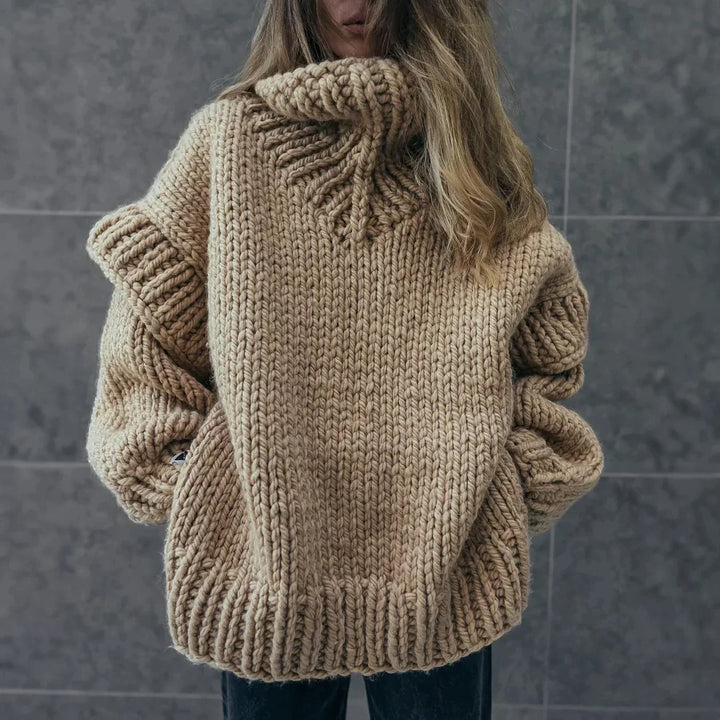 Drune | Oversized Pullover Mit Rollkragen