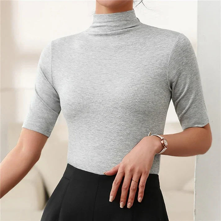Drune | Ultra-Dünner Nahtloser Rollkragenpullover
