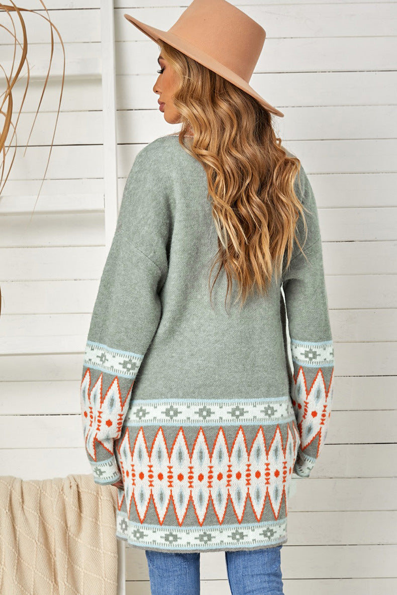 Drune | Strick-Midilanger Cardigan