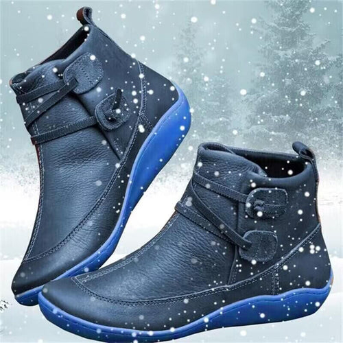 Drune | und warme damenstiefel aus leder