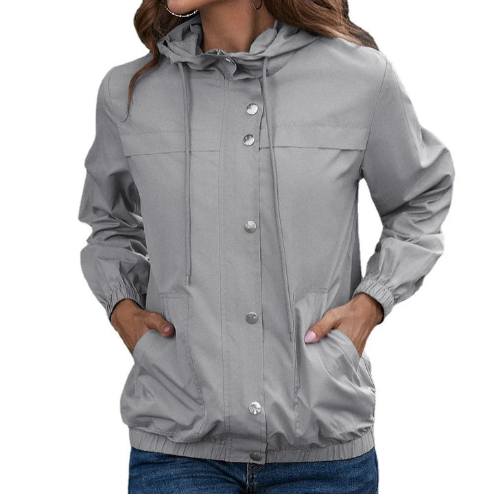 Drune | Regenjacke Damen - mit Kapuze