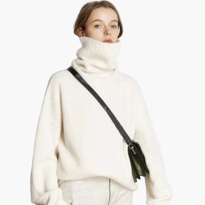 Drune | Rollkragenpullover Oversized Stil für Freizeit und Büro