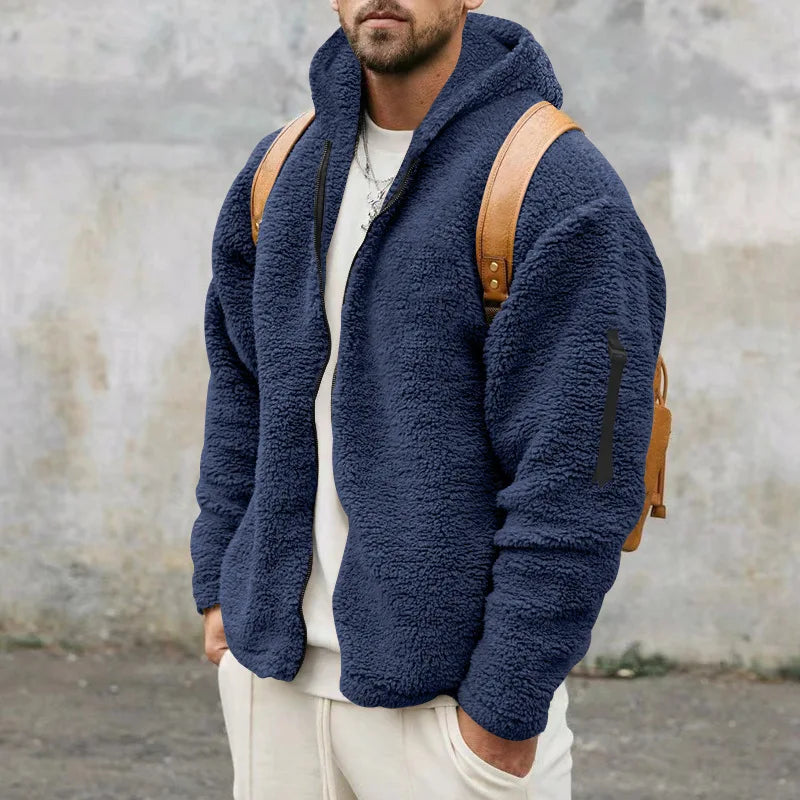 Drune | Cashmere Luxus Winterjacke Mit Kapuze Für Männer