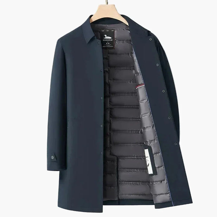Drune | Übergangsjacke mit Steppfutter - Eleganter Business Mantel für Alltag und Büro