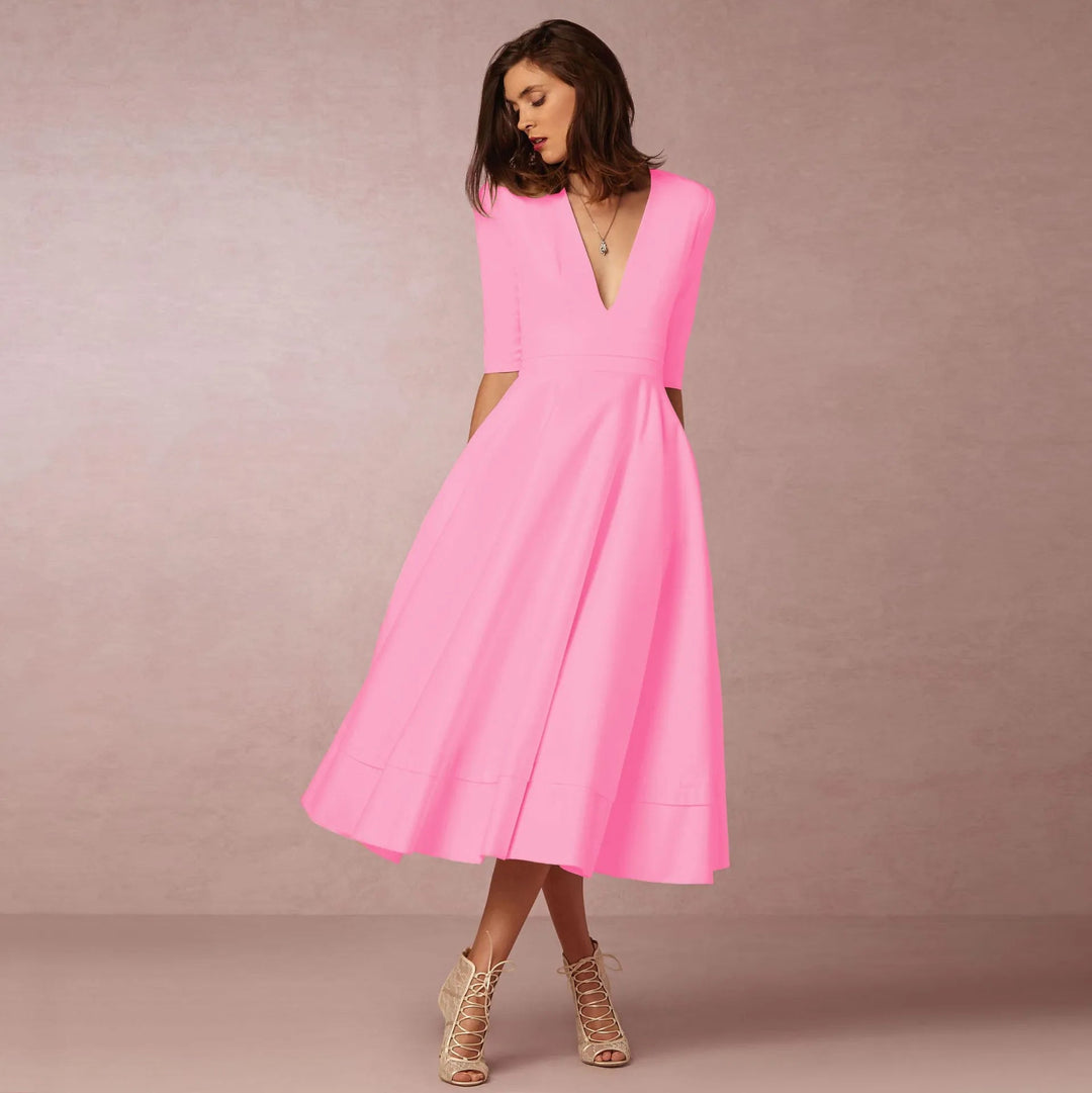 Drune | Elegante Lange Damenkleid