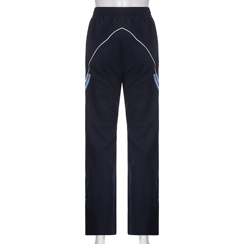 Drune | Sportliche Trainingshose mit Streifen