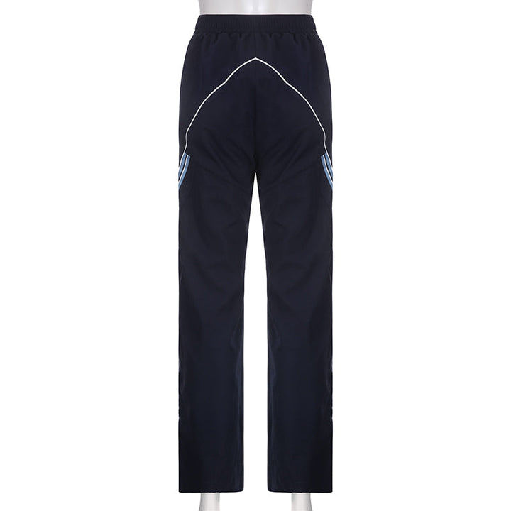 Drune | Sportliche Trainingshose mit Streifen