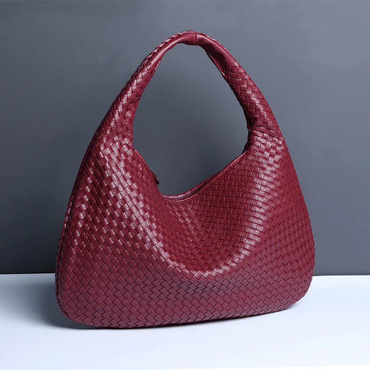 Drune | ️elegante Lederschultertasche