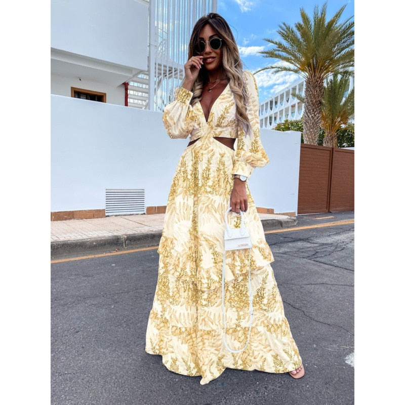 Drune | kleid mit Ausschnitt