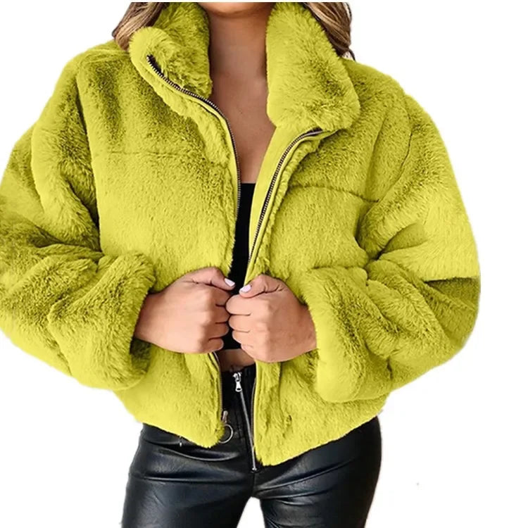 Drune - Velvet Touch Mantel mit Reißverschluss