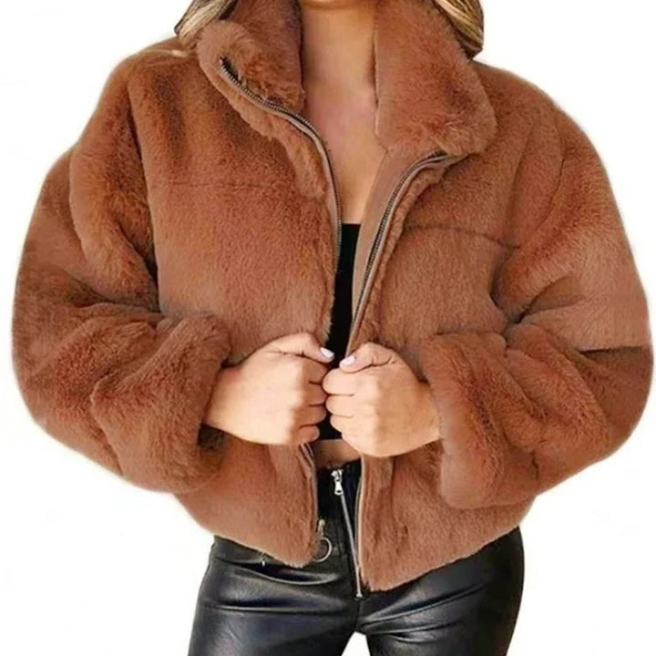 Drune - Velvet Touch Mantel mit Reißverschluss