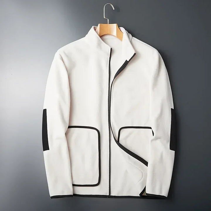 Drune | Herren-Fleecejacke mit kontrastierenden Details - Erian