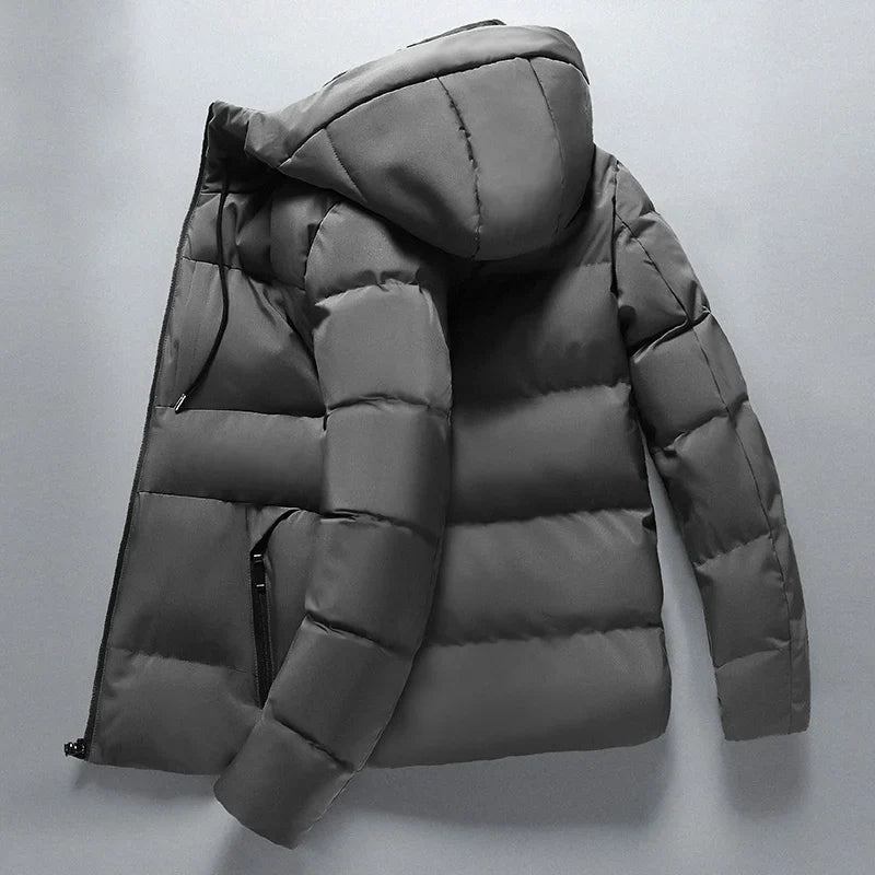 Drune | Gepolsterte Winterjacke mit Kapuze Polyester Warm und Funktional