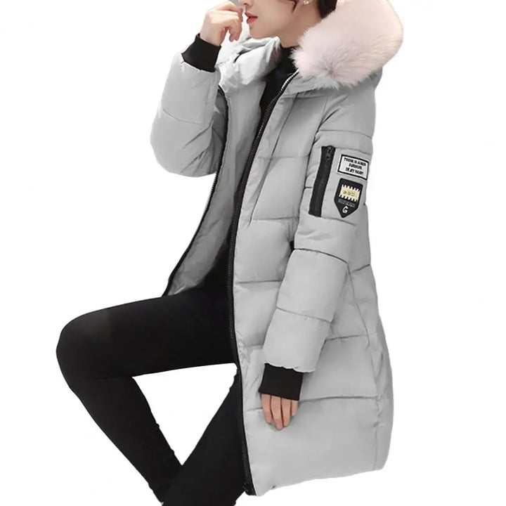 Drune | Winterjacke mit auffälligem Kragen und Applikationen