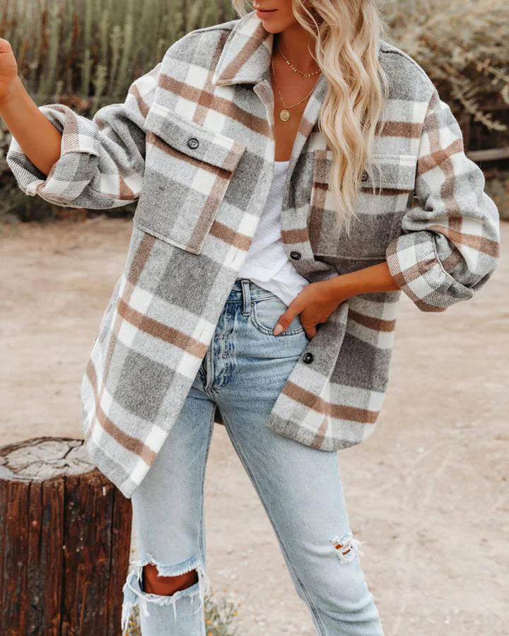 Drune | Warme Woll Jacke Damen
