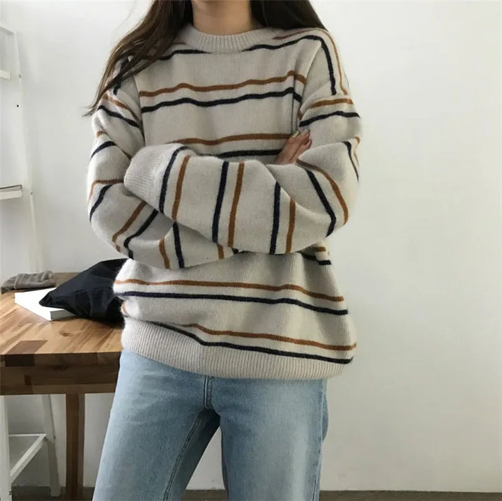 Drune | Strickpullover mit Rundhalsausschnitt