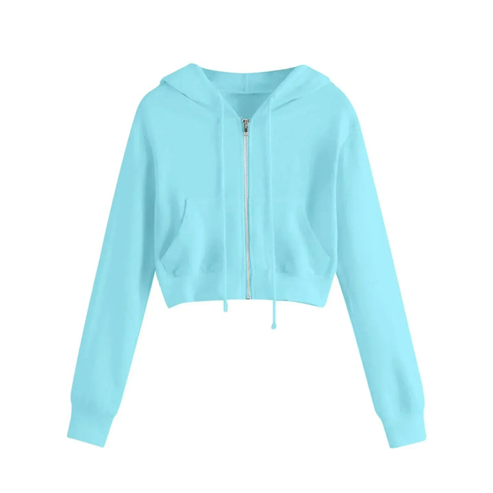 Drune | Kurzes, Warmes und Kuscheliges Winter Kapuzen Sweatshirt