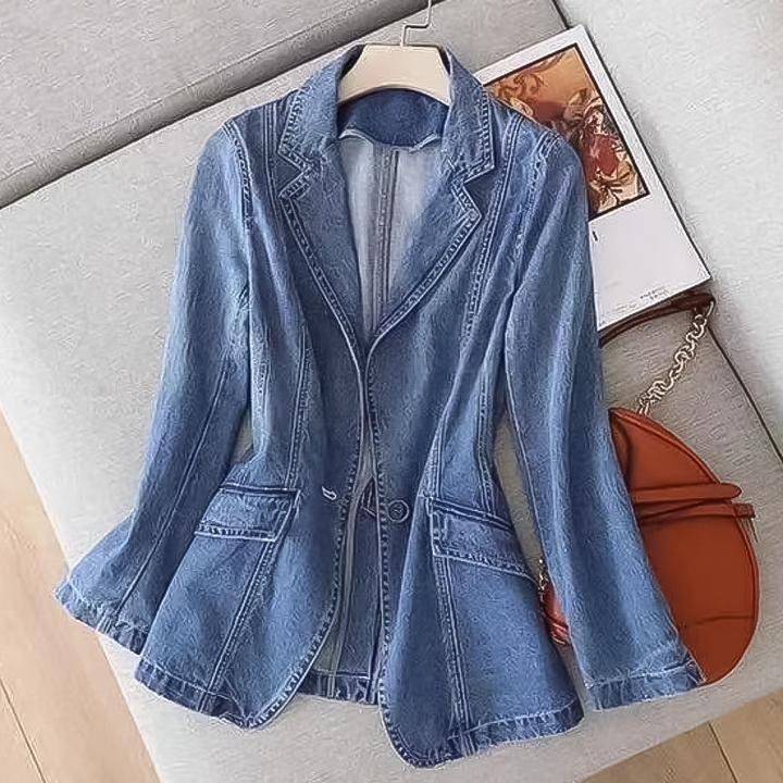 Drune | Moderner Denim Blazer