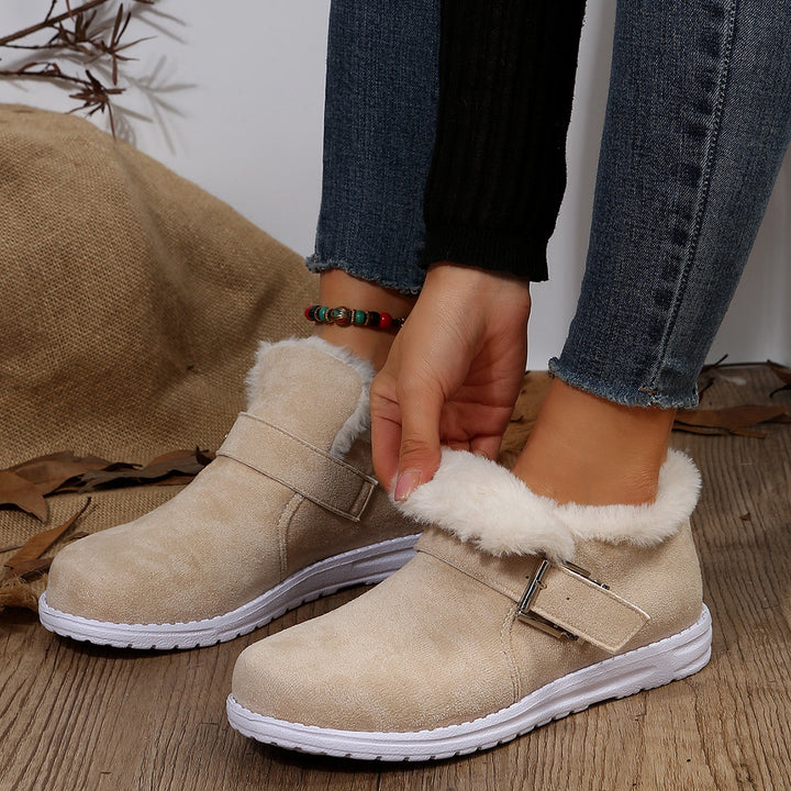 Drune | Flache Schneestiefel Für Stilvollen Winterkomfort Für Frauen