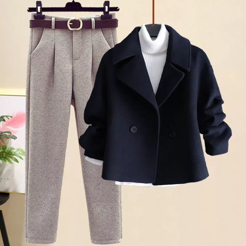 Drune | Elegantes Dreiteiliges WinterSatz