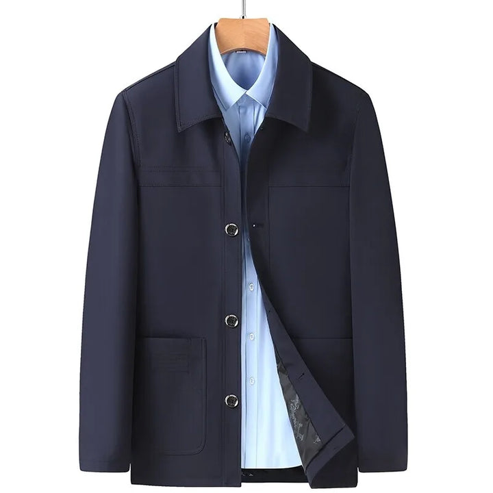 Drune | Freizeitjacke mit aufgesetzten Taschen und Knöpfen - Samuel