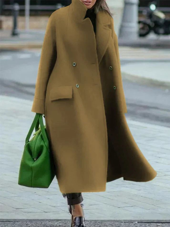 Drune | Lane &amp; Eleganter Damen Wollmantel