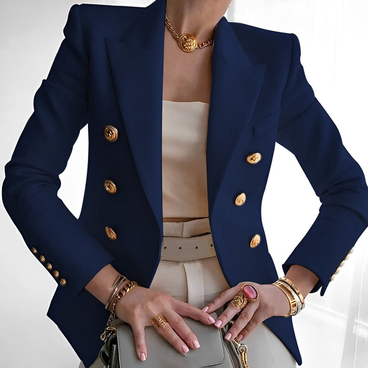 Drune | Geld Eleganter Blazer für Damen
