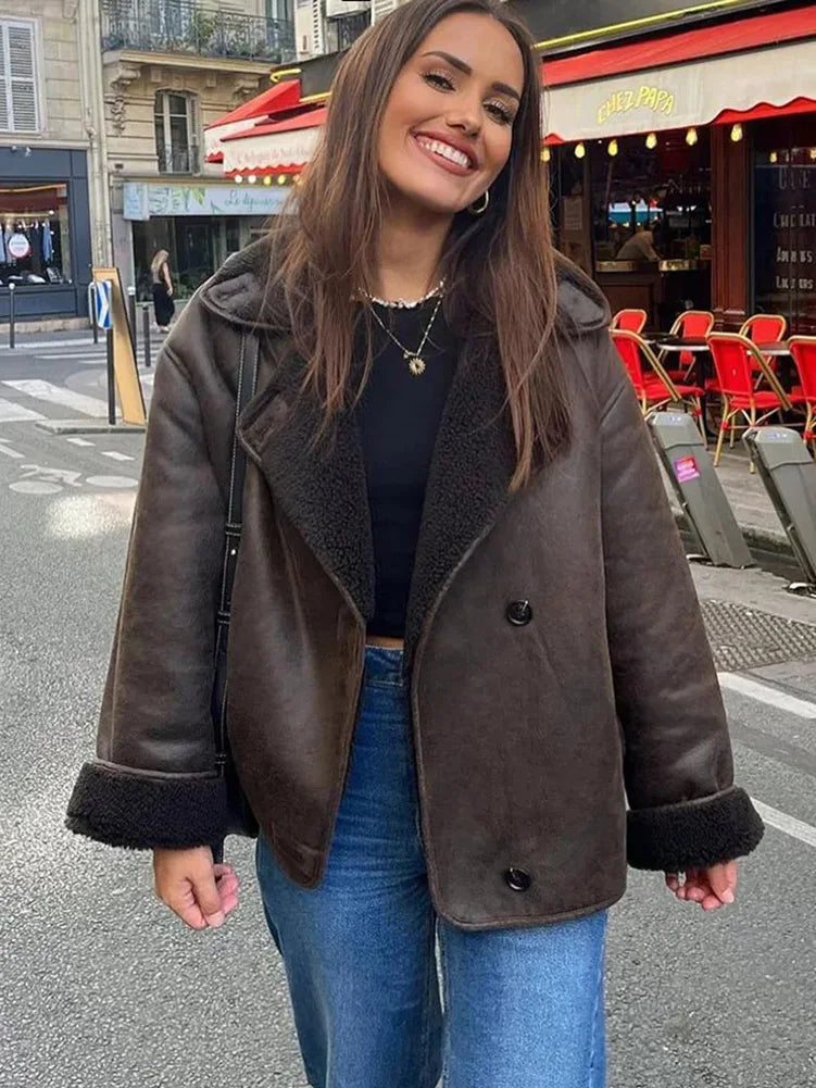 Drune | Stylische Fleece-Jacke für Frauen
