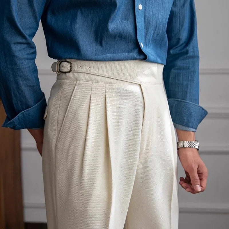 Anzughose Herren Italienisch Elegant