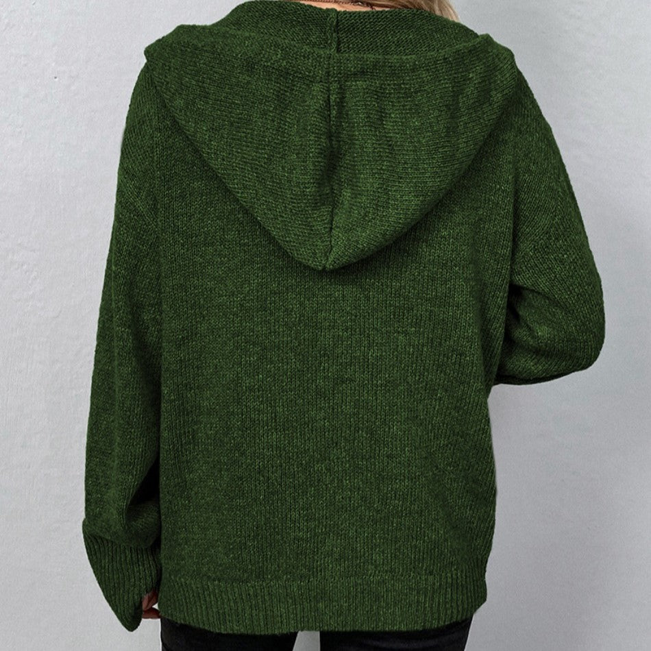 Drune |  Damen Strickjacke - Lässig - Vielseitiges Design - Winter