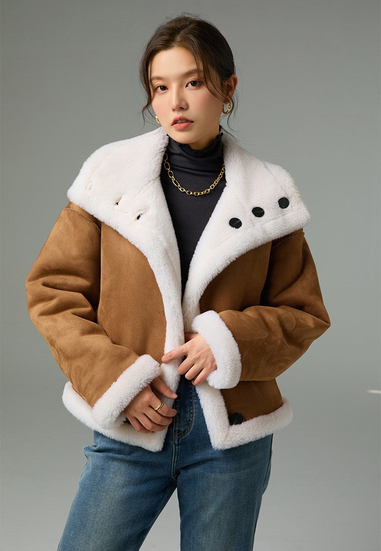 Drune | Dicke Winterjacke mit Samtfutter