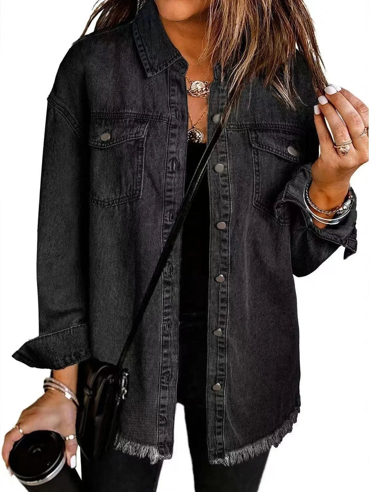 Drune | Denim Hemdjacke