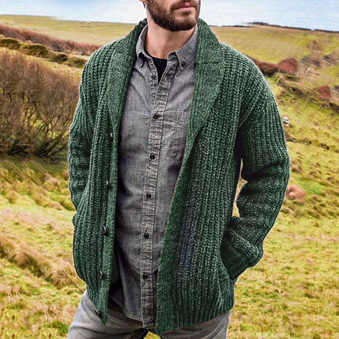 Drune | Bequeme Strickjacke Herren