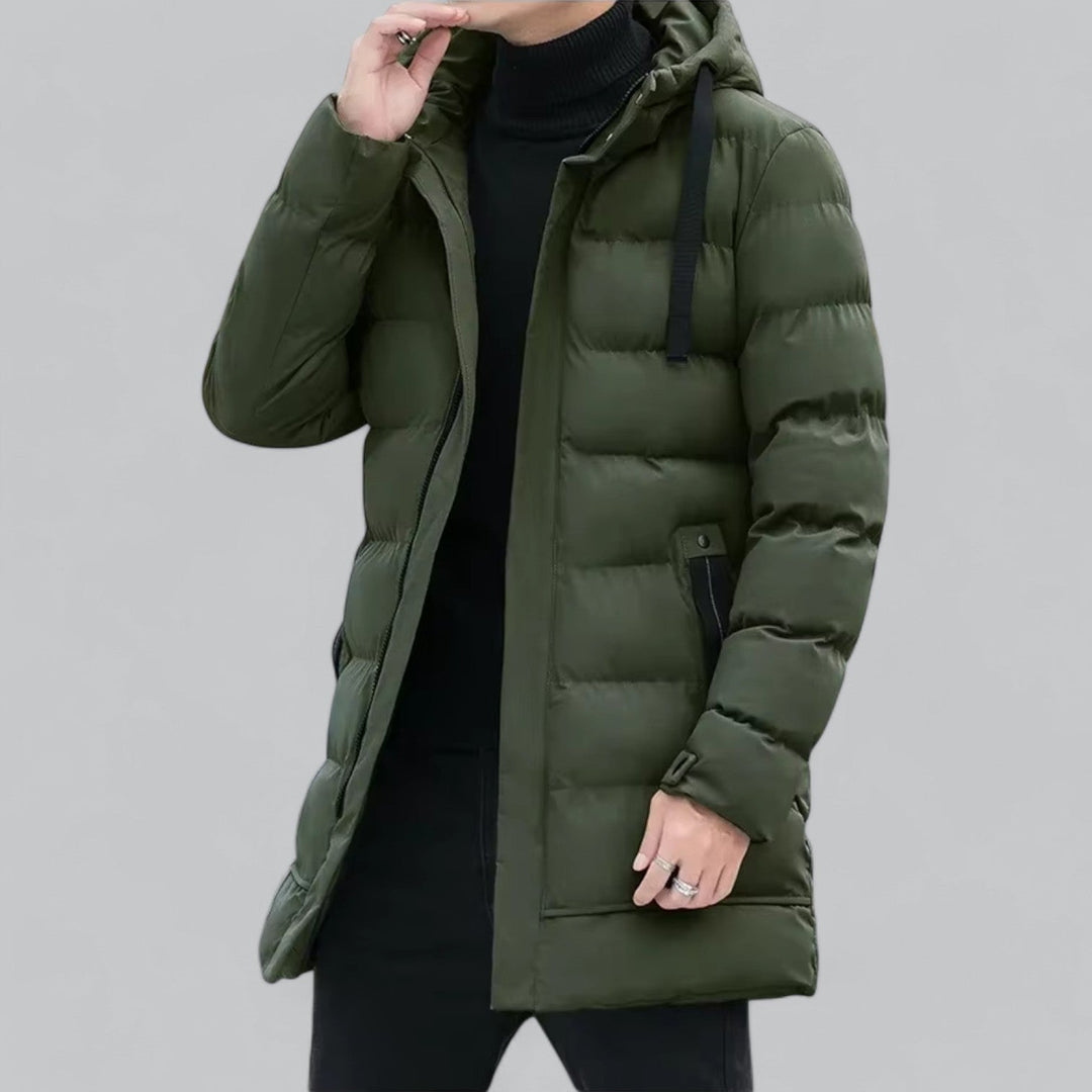 Drune | Elegante lange Winterjacke für Männer