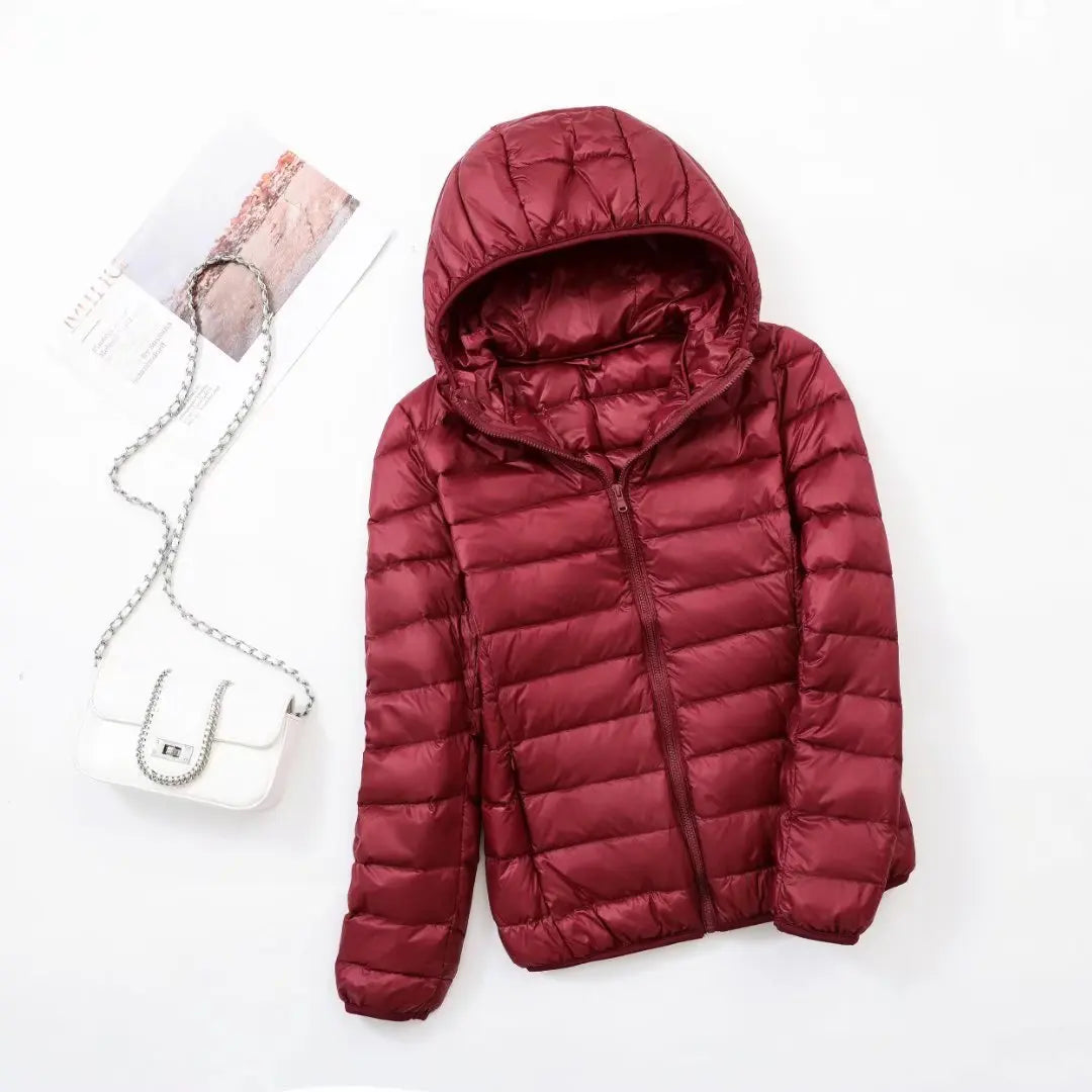 Drune | Leichte Daunenjacke Damen Herbst Winter
