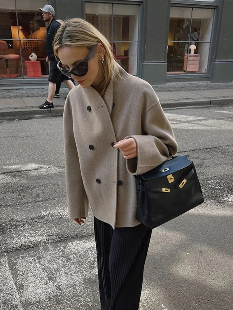Drune | Lässige Wolljacke Für Damen