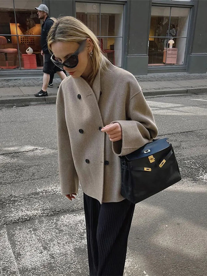 Drune | Lässige Wolljacke Für Damen