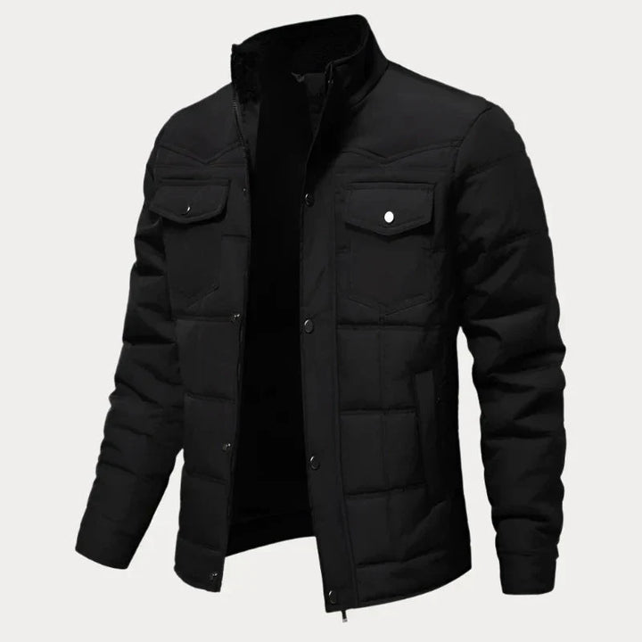 Drune | Moderne Gepolsterte Jacke mit Fronttaschen für Herren