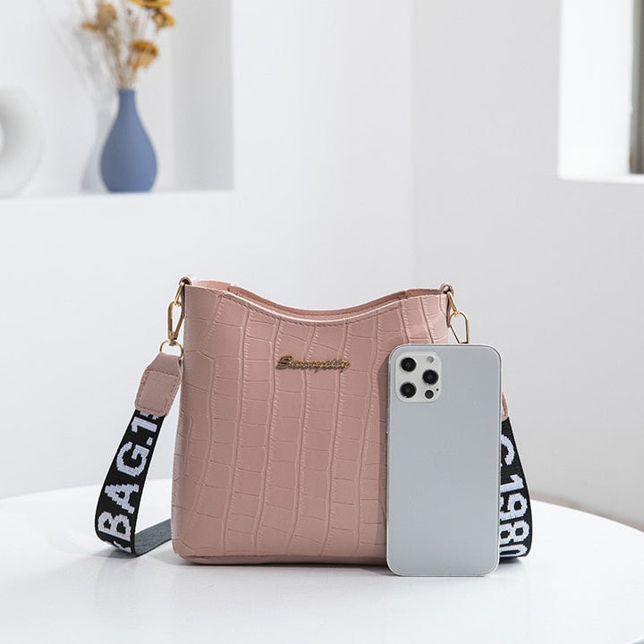 Drune Jaunty Umhängetasche | Damen Mini Crossbody Eimer Handtasche