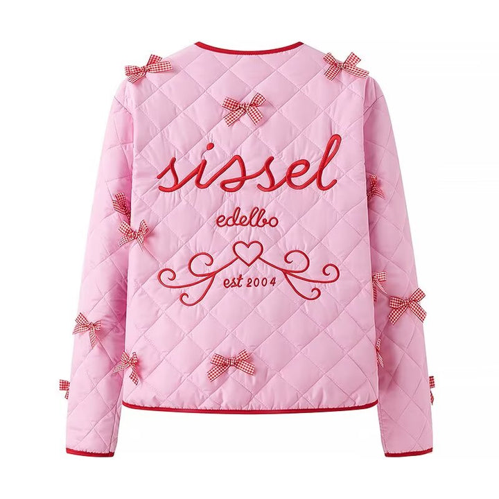 Drune | Gepolsterter lässiger Pullover mit langen Ärmeln für Damen
