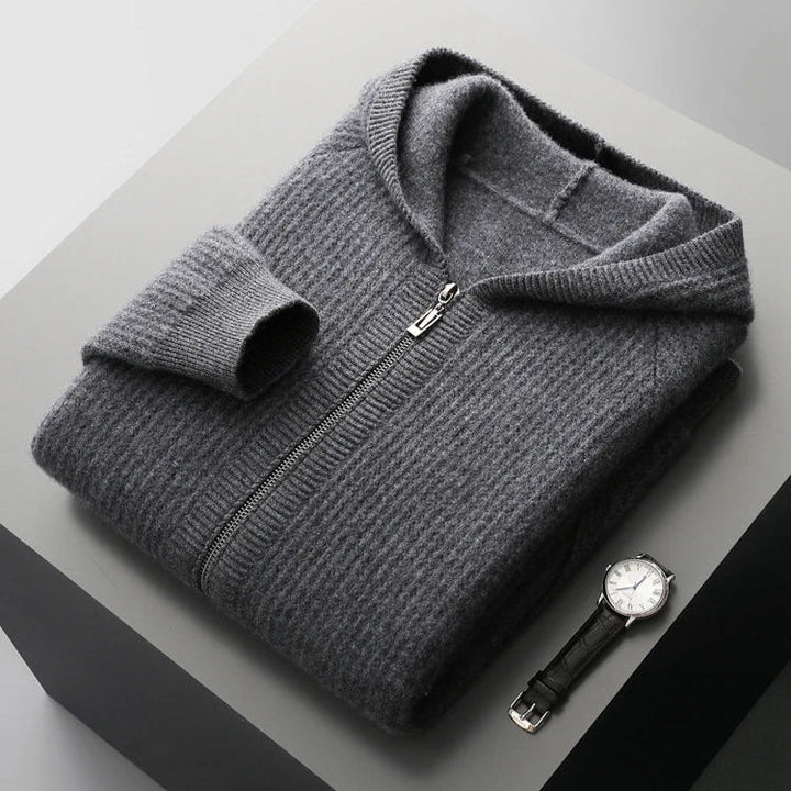 Drune | CASHMERE REISSVERSCHLUSS HOODIE